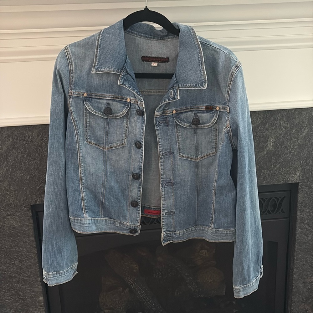 AG Adriano Goldschmied ‘The Essential’ denim jacket size Medium